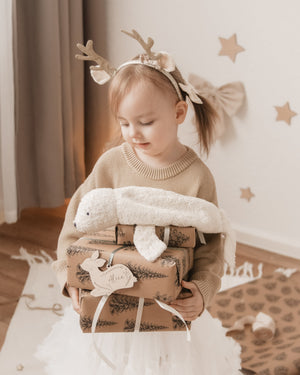 Geschenkanhänger Christbaumschmuck aus Holz – Persönliche Weihnachtsdeko