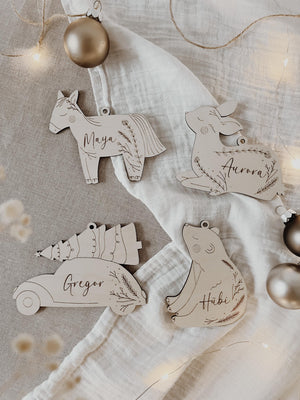 Geschenkanhänger personalisiert - BohoWildflowerVibes