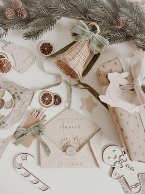 Geschenkanhänger personalisiert - BohoWildflowerVibes