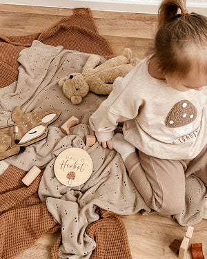 Hallo Herbst Holztafel