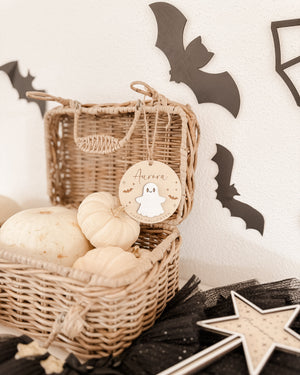 Personalisierter Halloween Anhänger - Geist