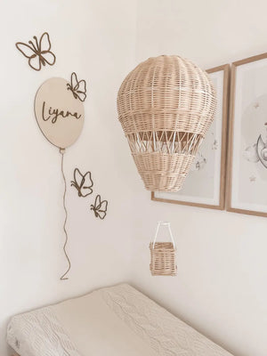 Schmetterlinge aus Holz - BohoWildflowerVibes
