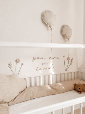 Schriftzug - you are so loved - BohoWildflowerVibes