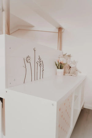 Wildblumen aus Holz - BohoWildflowerVibes