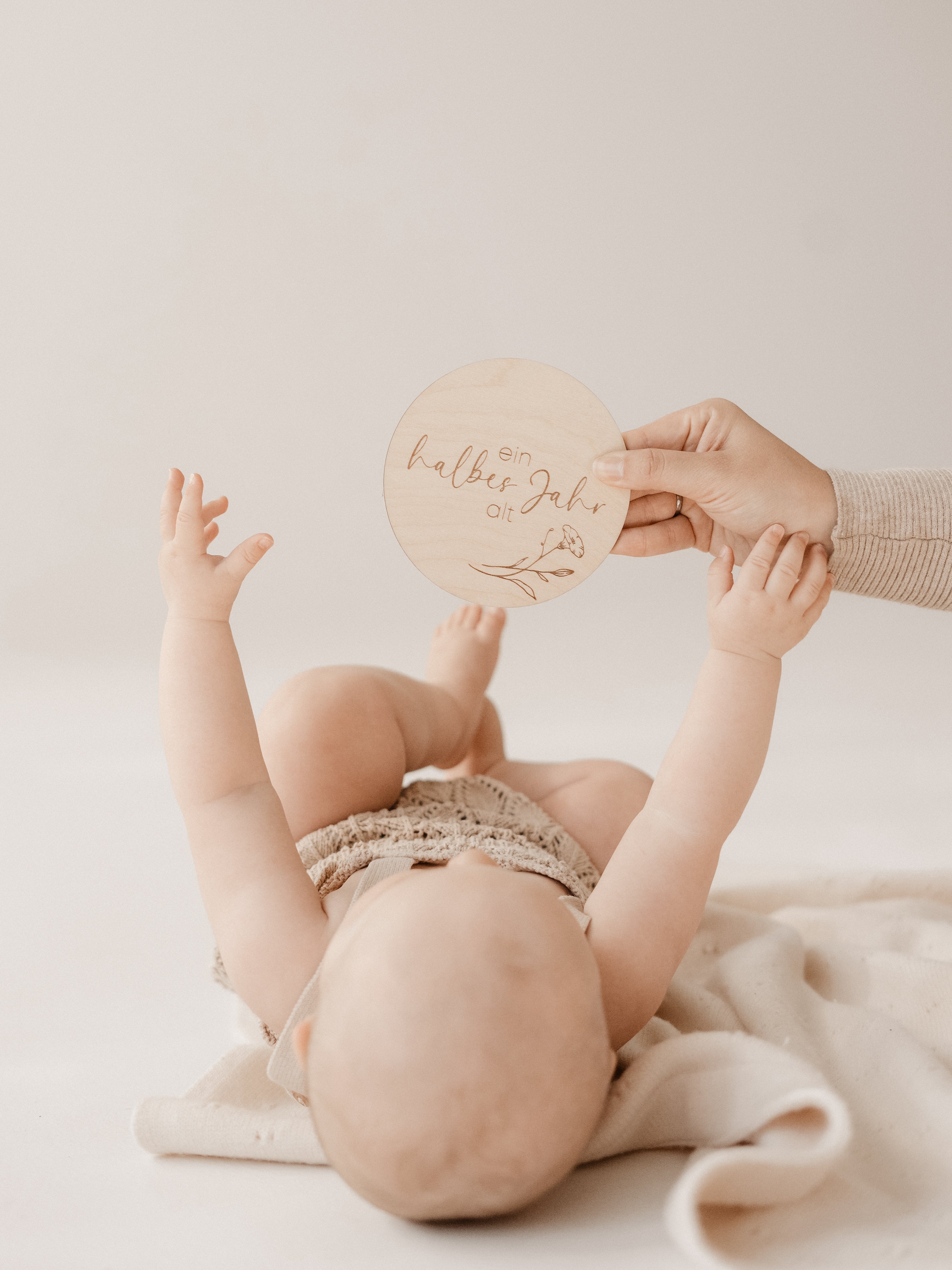 12 Meilensteinkarten - Babys erstes Jahr - BohoWildflowerVibes