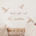 Schriftzug - frech wild und wunderbar - BohoWildflowerVibes