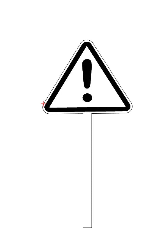 Achtung Schild