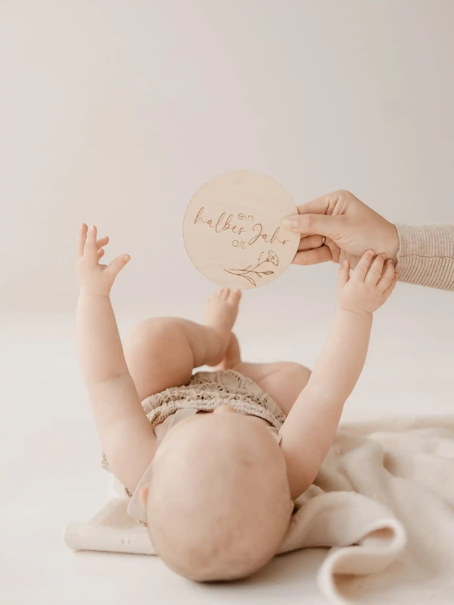 12 Meilensteinkarten - Babys erstes Jahr - BohoWildflowerVibes