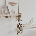 Blumenkette zum aufhängen, Dekoration für das Kinderzimmer und Babyzimmer - BohoWildflowerVibes