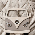 Bus aus Holz - Braun, Birke - BohoWildflowerVibes