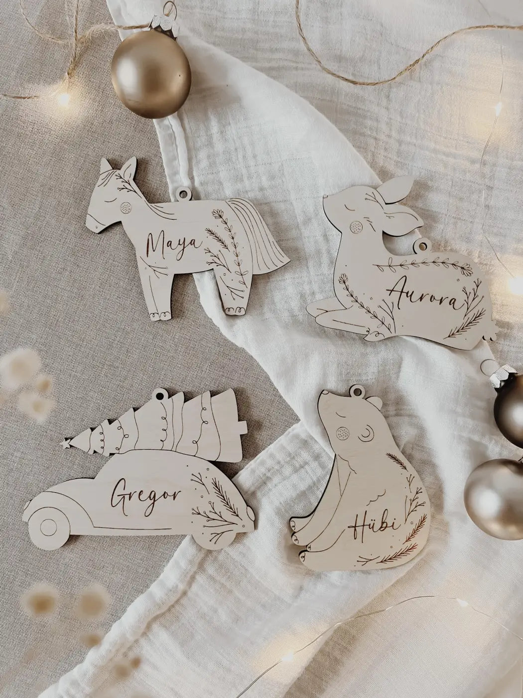 Geschenkanhänger personalisiert - BohoWildflowerVibes