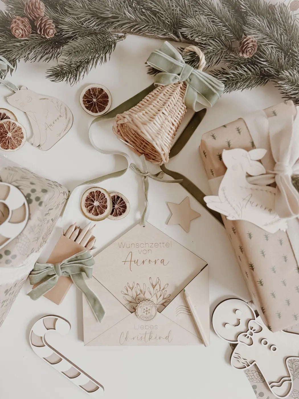 Geschenkanhänger personalisiert - BohoWildflowerVibes