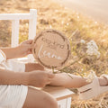 Kita-Kind Tafel aus Holz