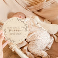 Meilensteinkarte - love you to the moon and back