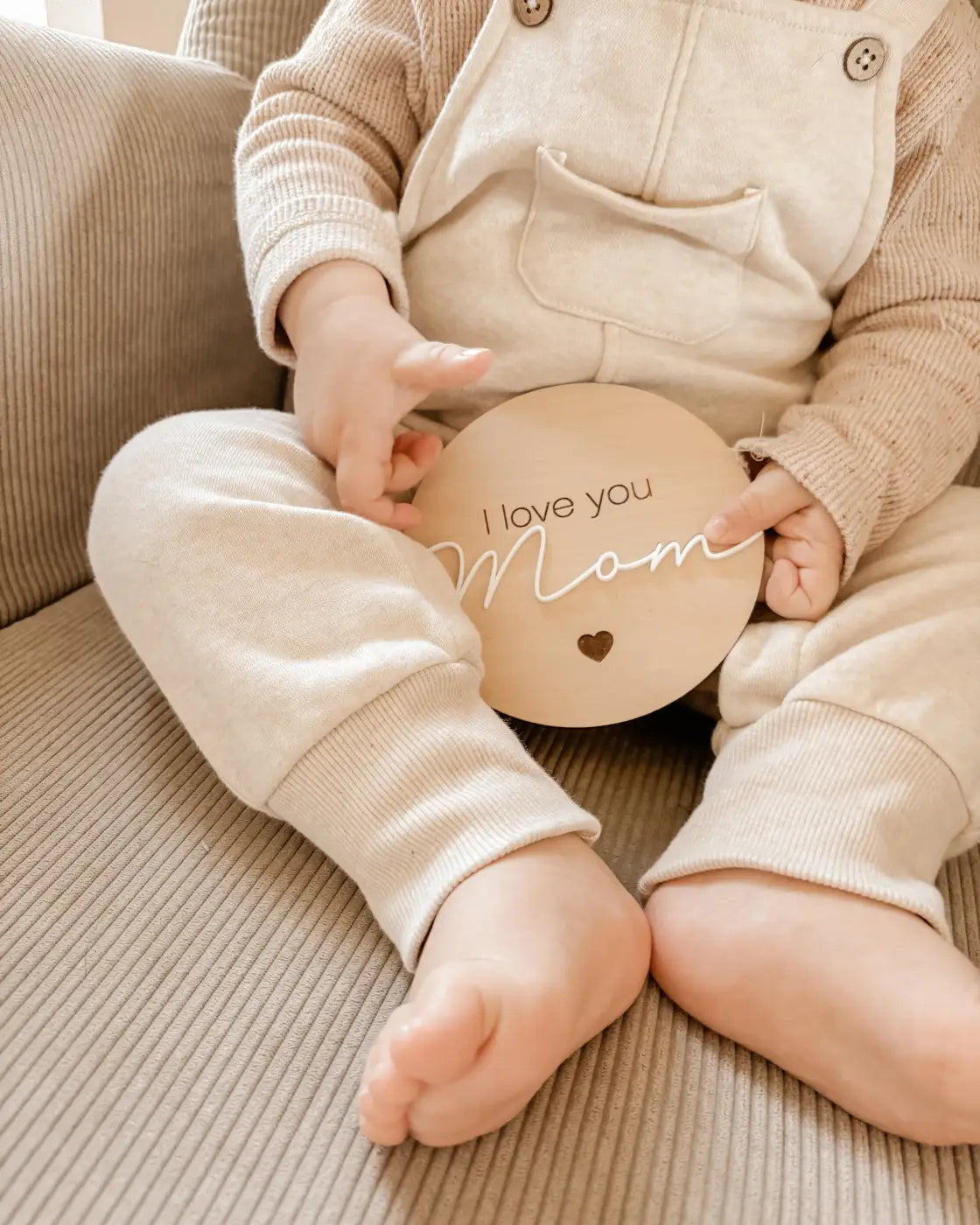Meilensteinkarte - I love you Mom