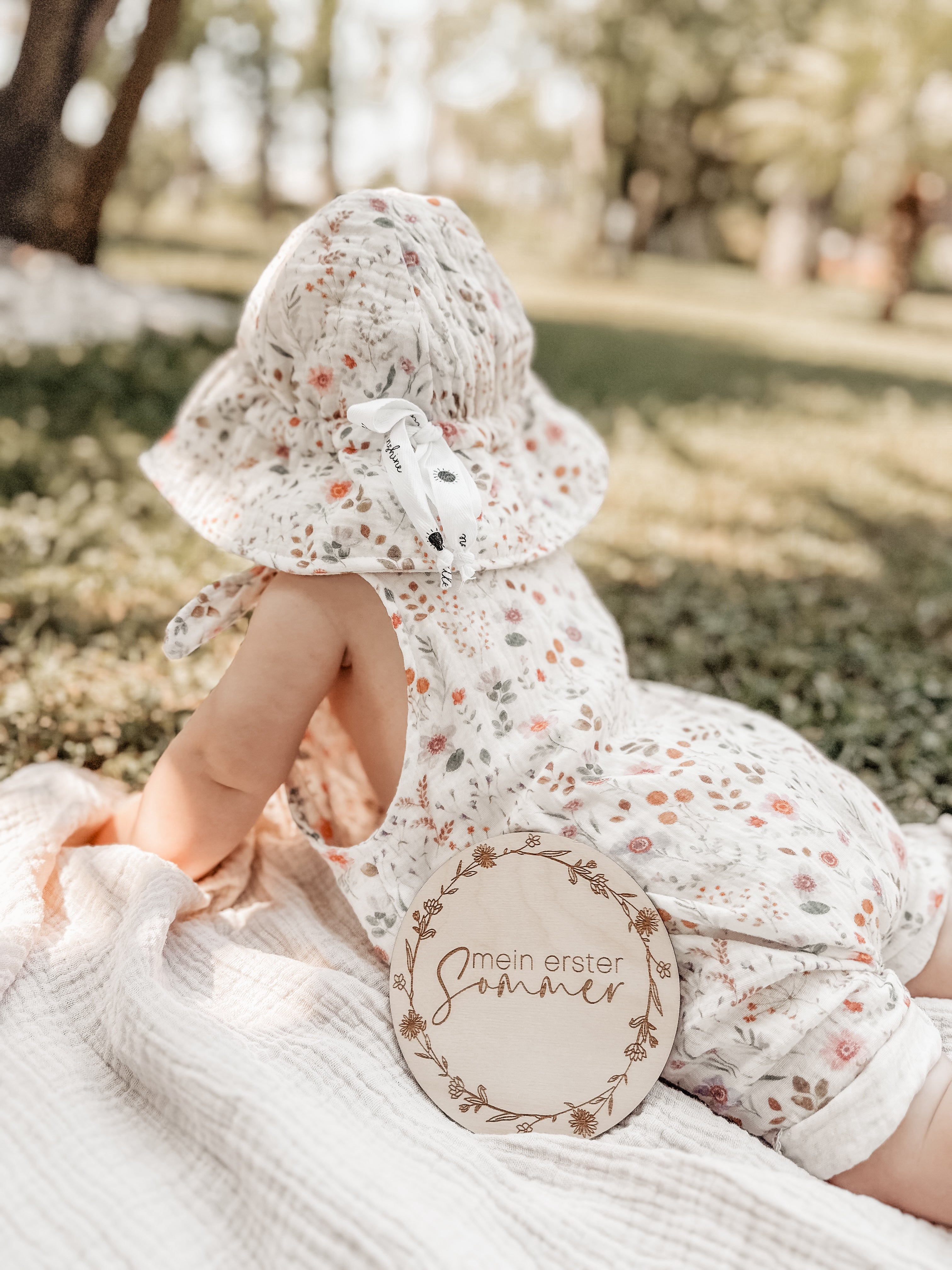 Meilensteinkarte - mein erster Sommer