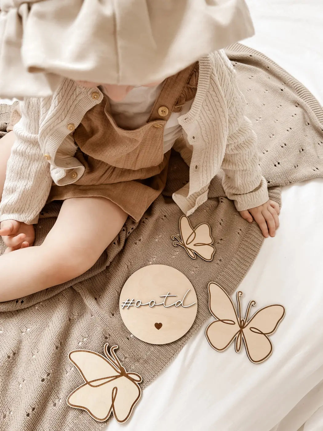Meilensteinkarte - #ootd, Outfit of the day - BohoWildflowerVibes