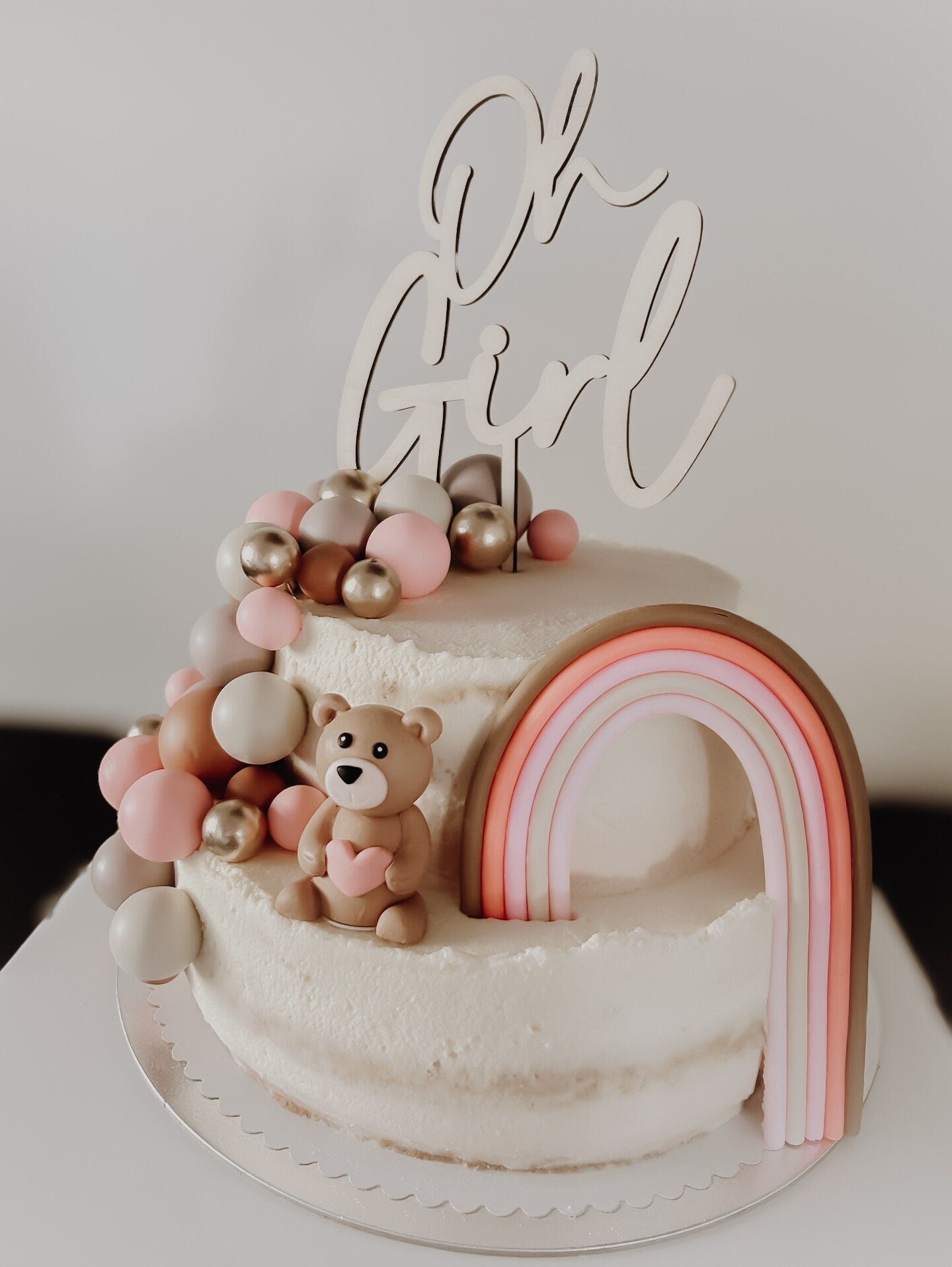 Caketopper - Oh Girl - BohoWildflowerVibes