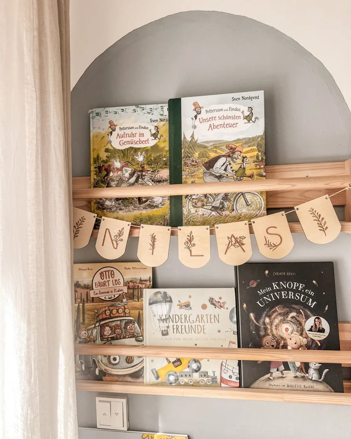 Personalisierte Wimpelkette mit Namen – Einzigartige Deko für Kinderzimmer