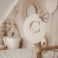 Personalisierter Ballon mit Initialen und Schmetterling in verschiedenen Variationen - BohoWildflowerVibes