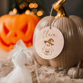 Halloween Anhänger aus Holz - BohoWildflowerVibes