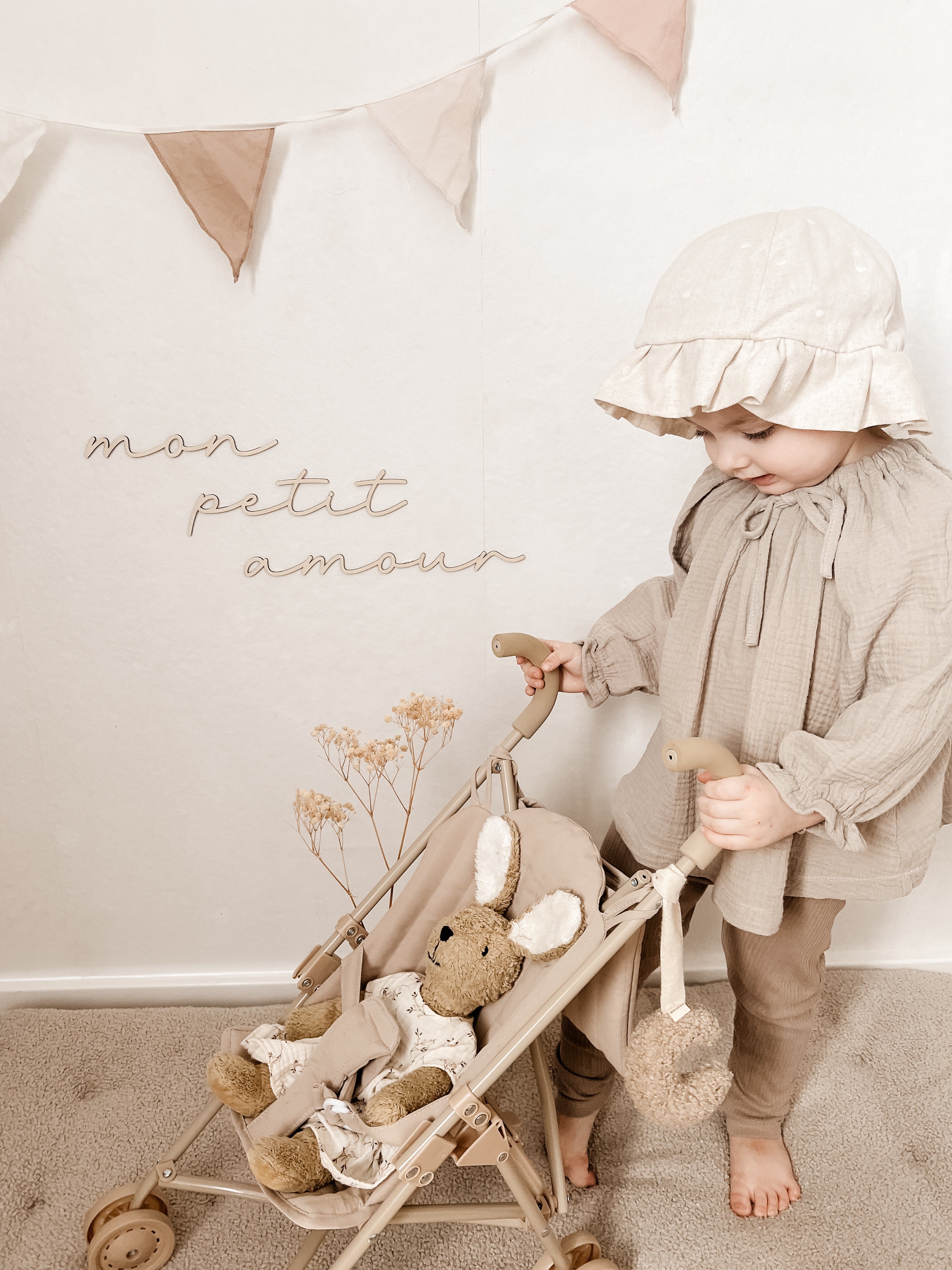 Schriftzug - mon petit amour - BohoWildflowerVibes