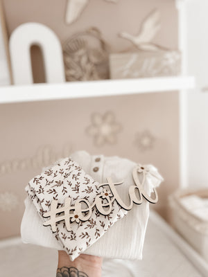 Schriftzug - #ootd Outfit of the Day in verschiedenen Variationen