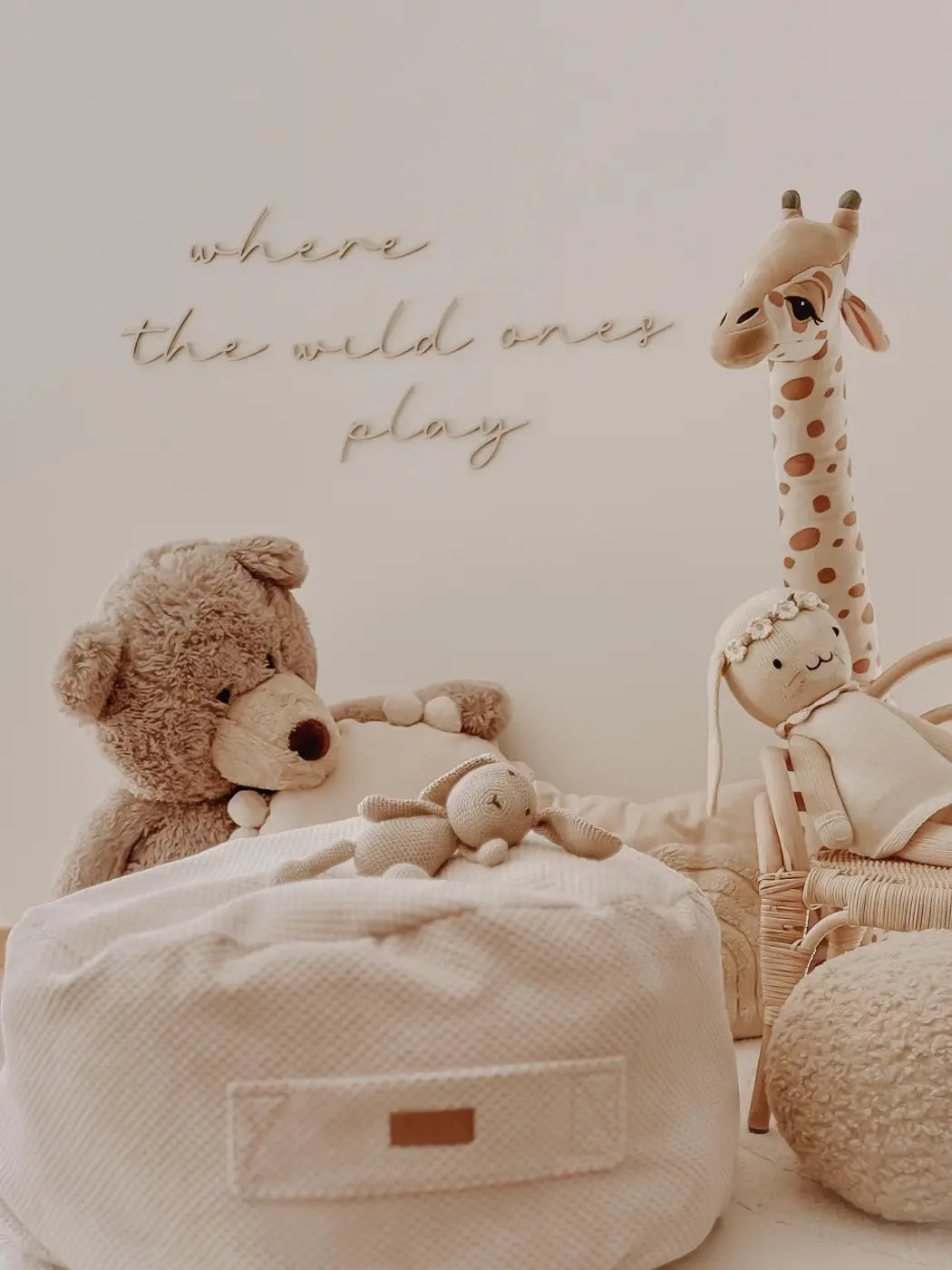 Schriftzug- where the wild ones play - BohoWildflowerVibes