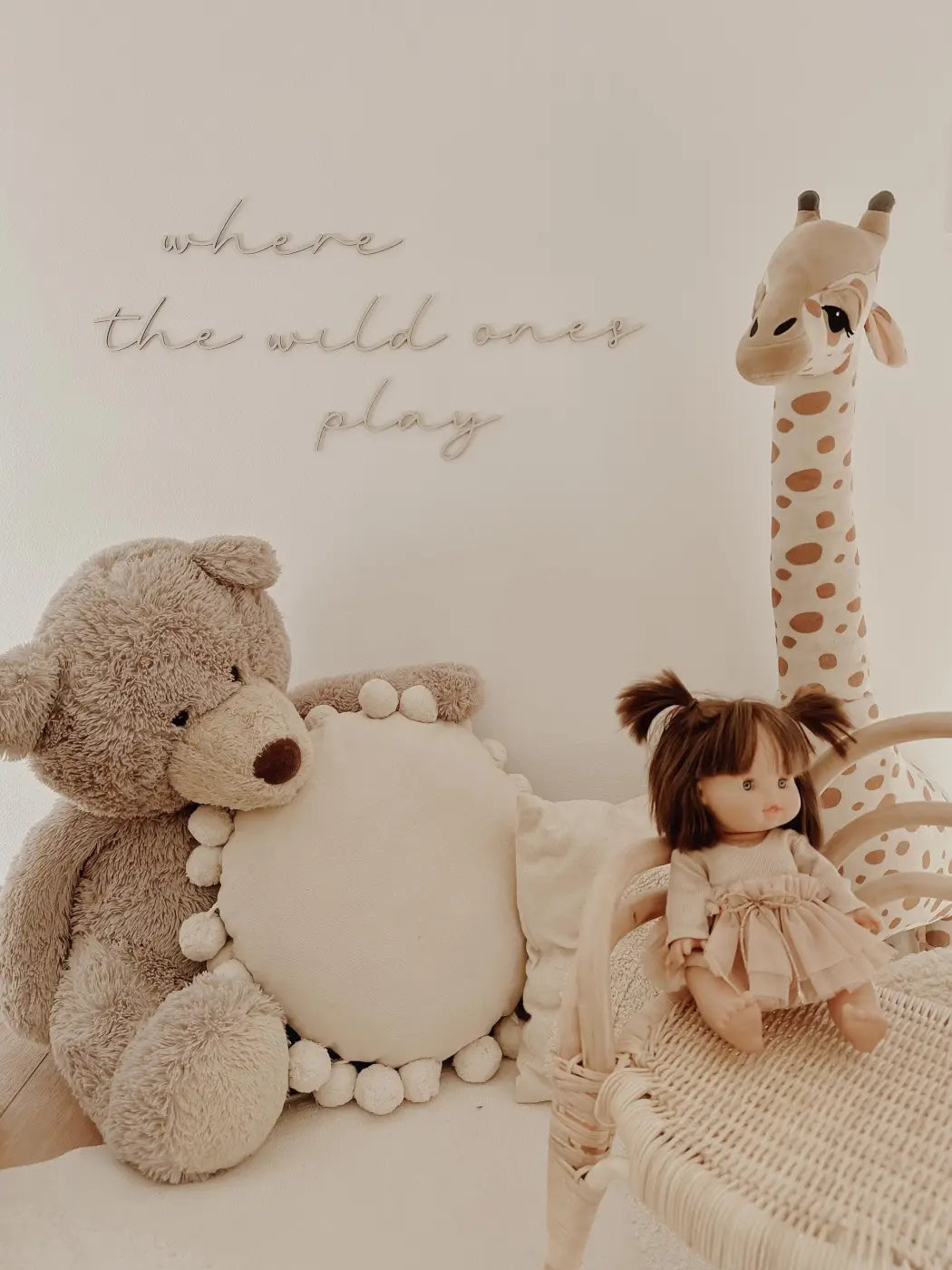Schriftzug- where the wild ones play - BohoWildflowerVibes