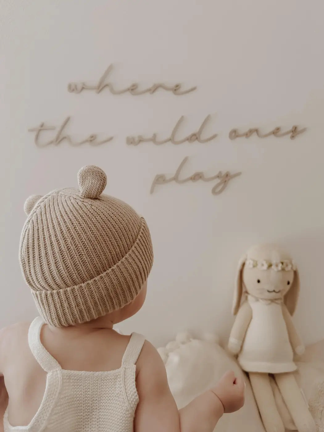 Schriftzug- where the wild ones play - BohoWildflowerVibes
