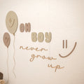 Smile =) - Holz Wanddeko