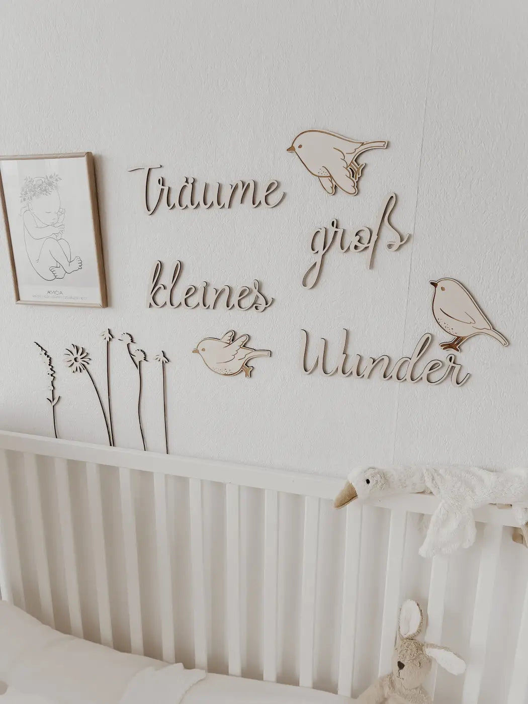 Schriftzug- Träume groß kleines Wunder - BohoWildflowerVibes