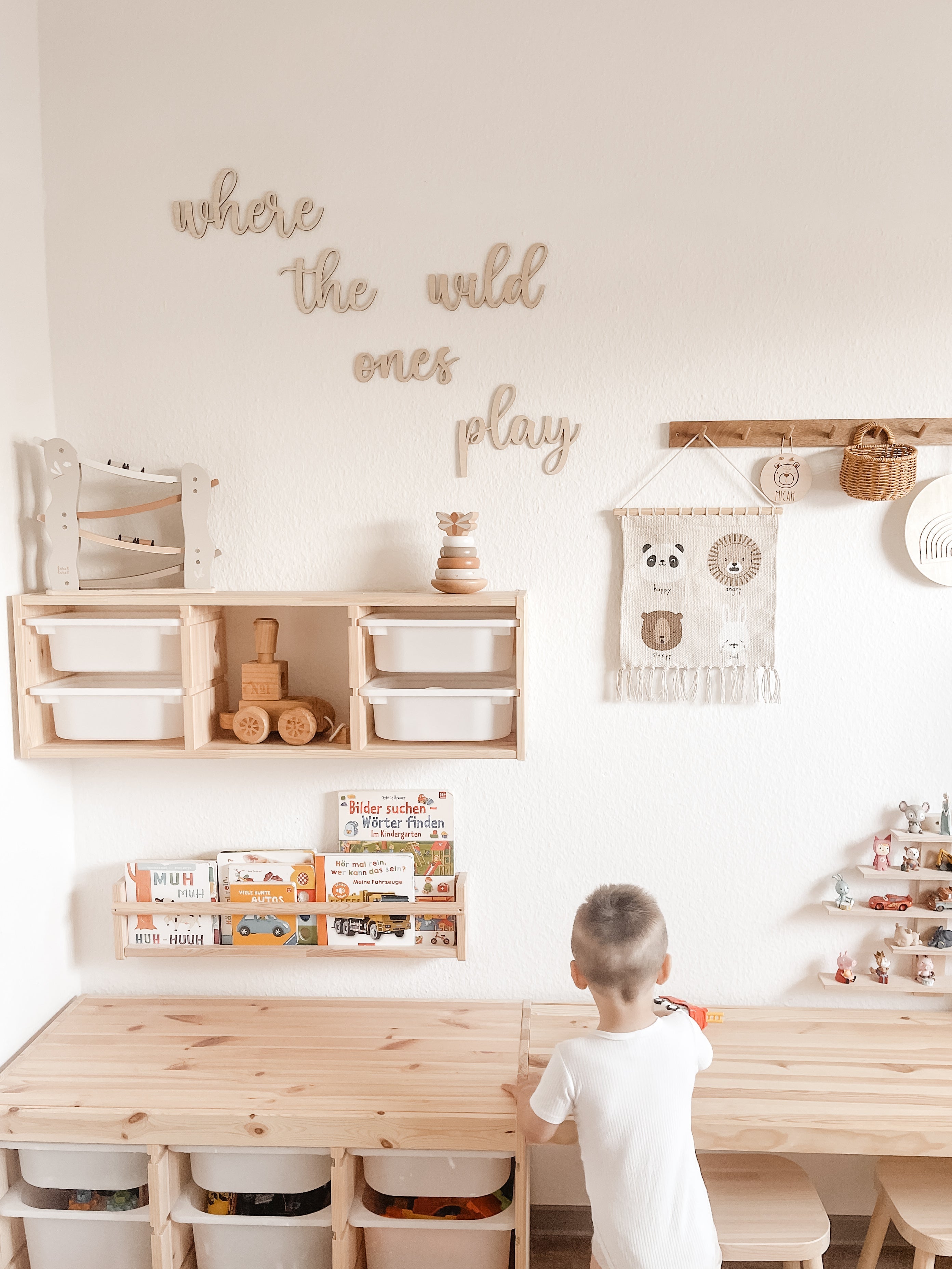 Schriftzug - where the wild ones play - BohoWildflowerVibes