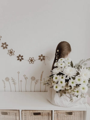 Wildblumen aus Holz - BohoWildflowerVibes