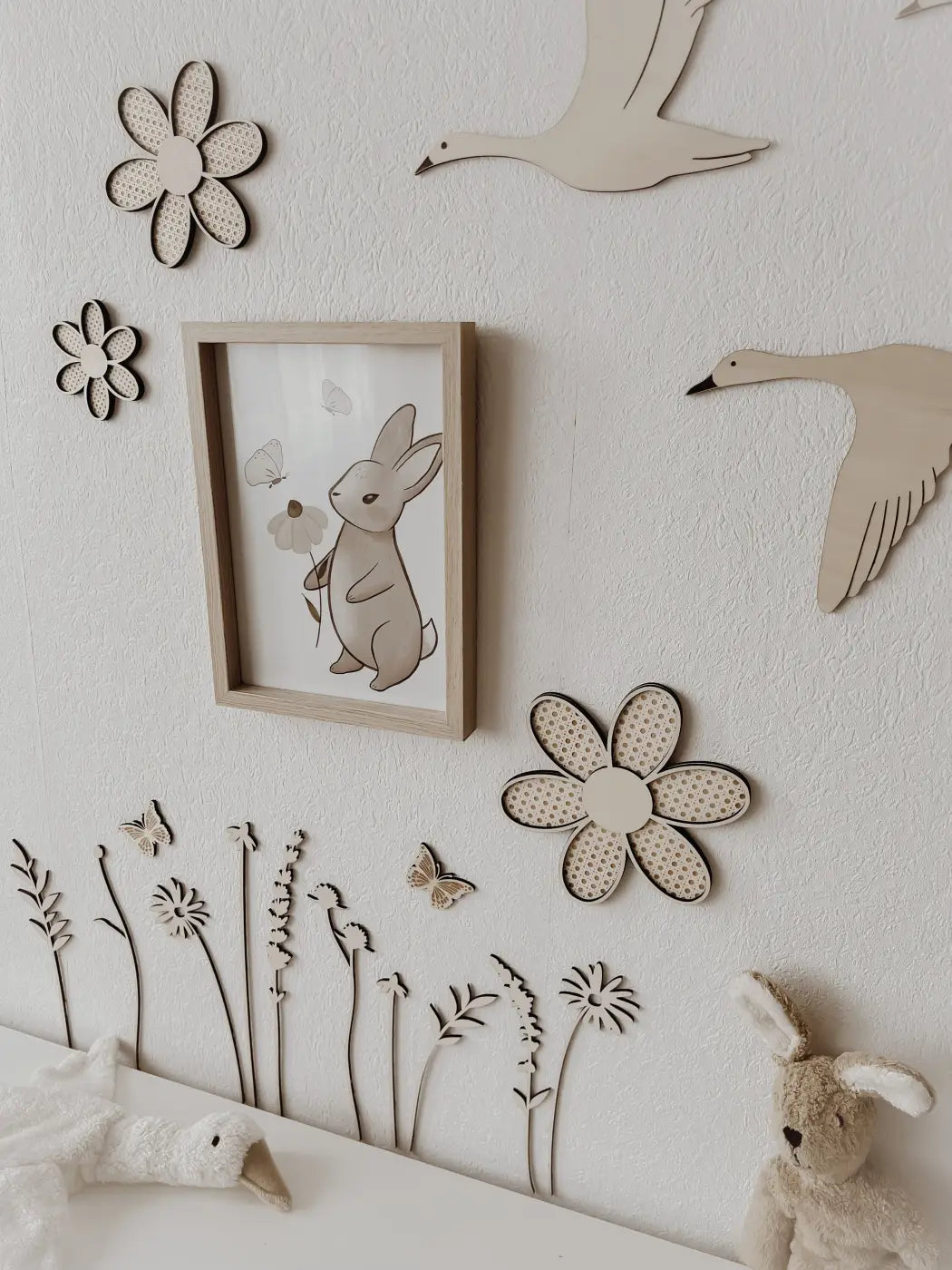 Wildblumen aus Holz - BohoWildflowerVibes