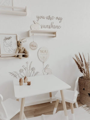 Wildblumen aus Holz - BohoWildflowerVibes