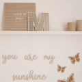 Schriftzug- you are my sunshine - BohoWildflowerVibes