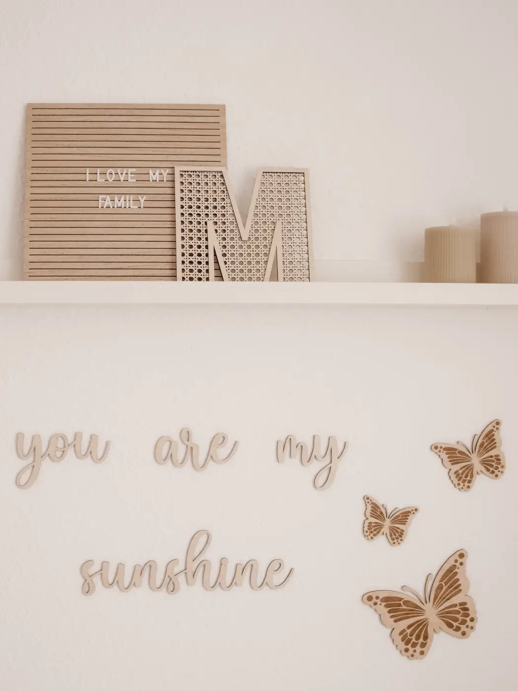 Schriftzug- you are my sunshine - BohoWildflowerVibes