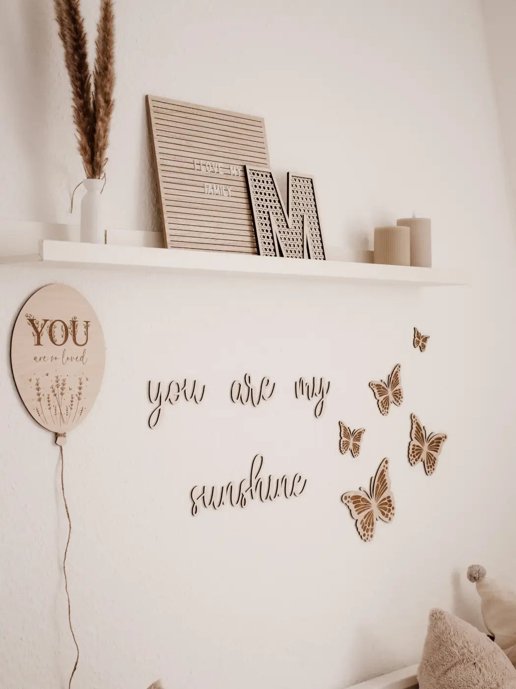 Schriftzug- you are my sunshine - BohoWildflowerVibes